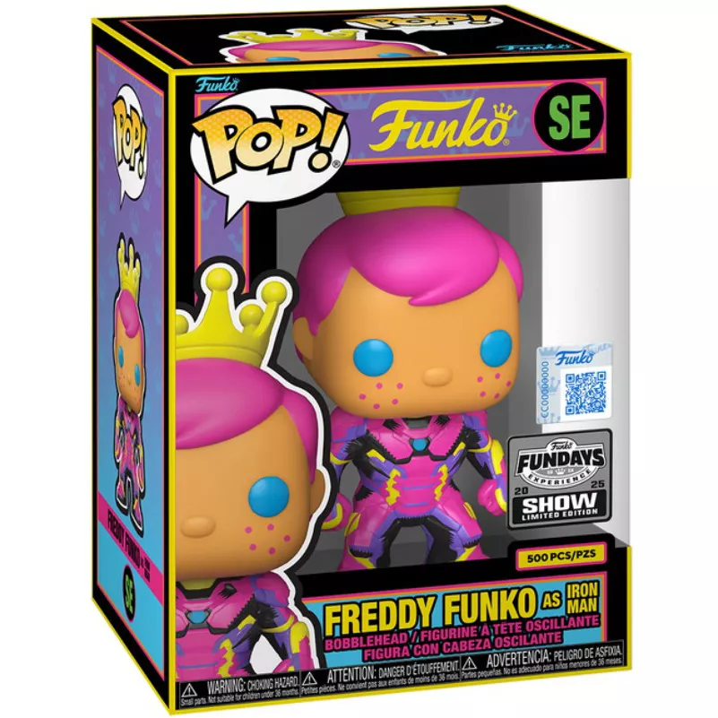 Freddy Funko as Iron Man Box