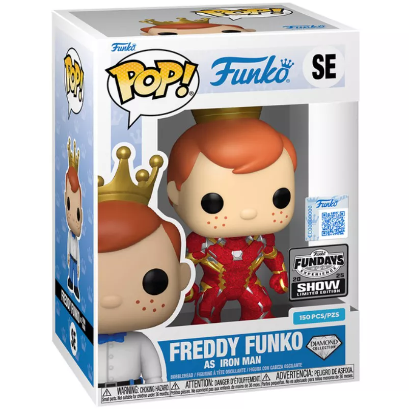 Freddy Funko as Iron Man Box