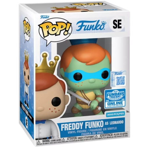Funko Pop! Freddy Funko as Leonardo SE Funko Original Box