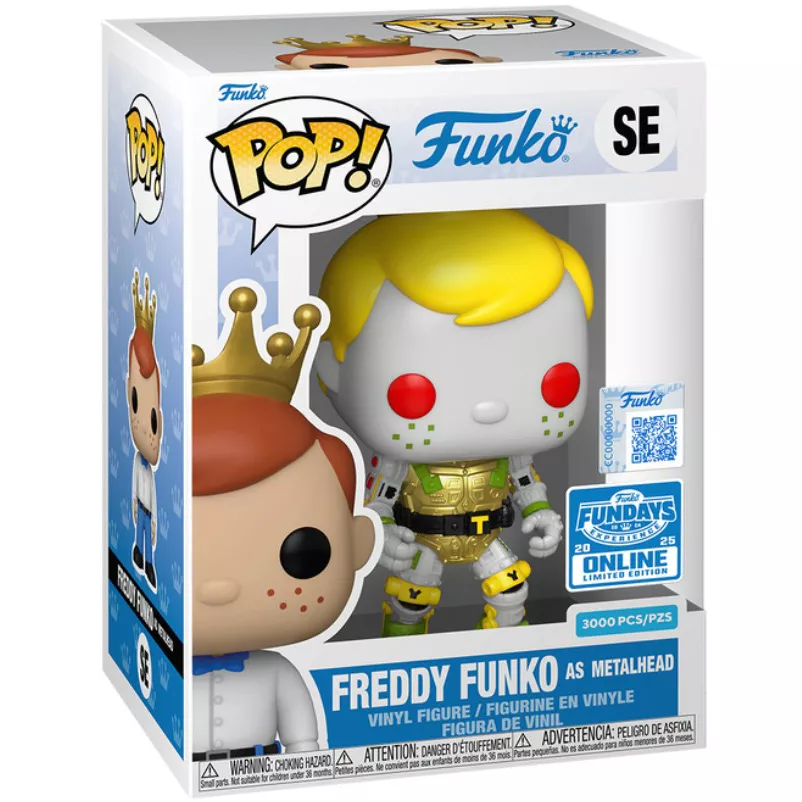 Freddy Funko as Metalhead Box