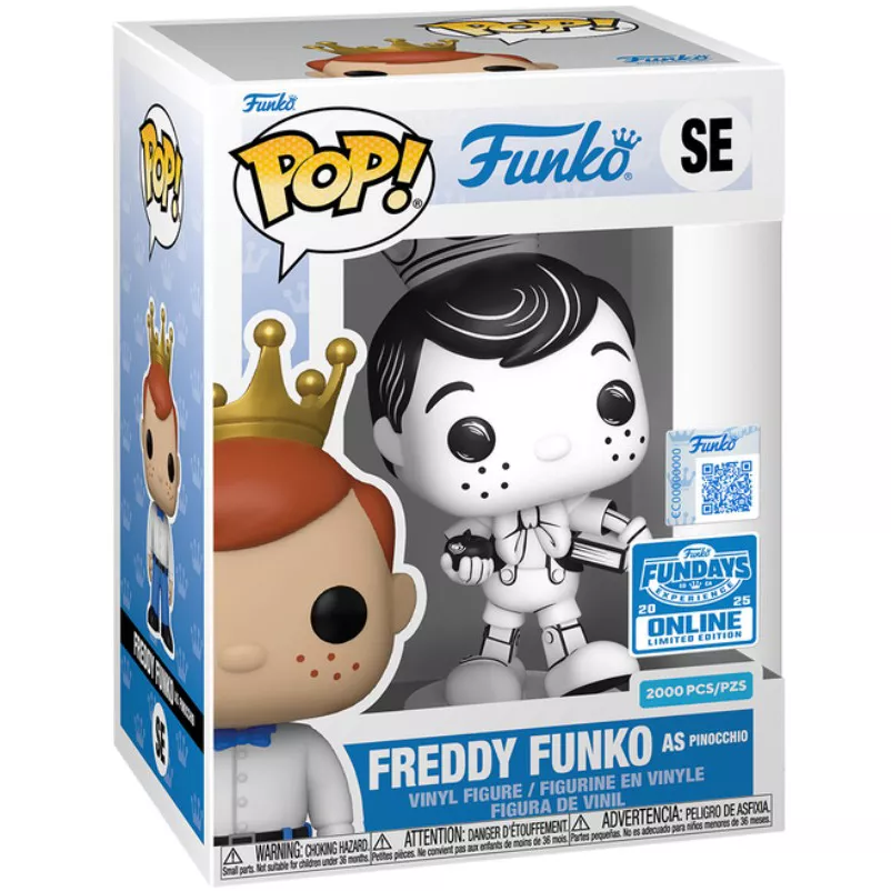 Freddy Funko as Pinocchio Box