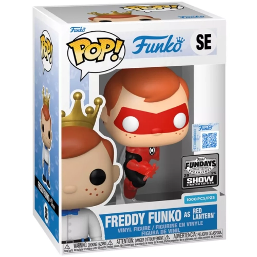 Funko Pop! Freddy Funko as Red Lantern SE Translucent Box