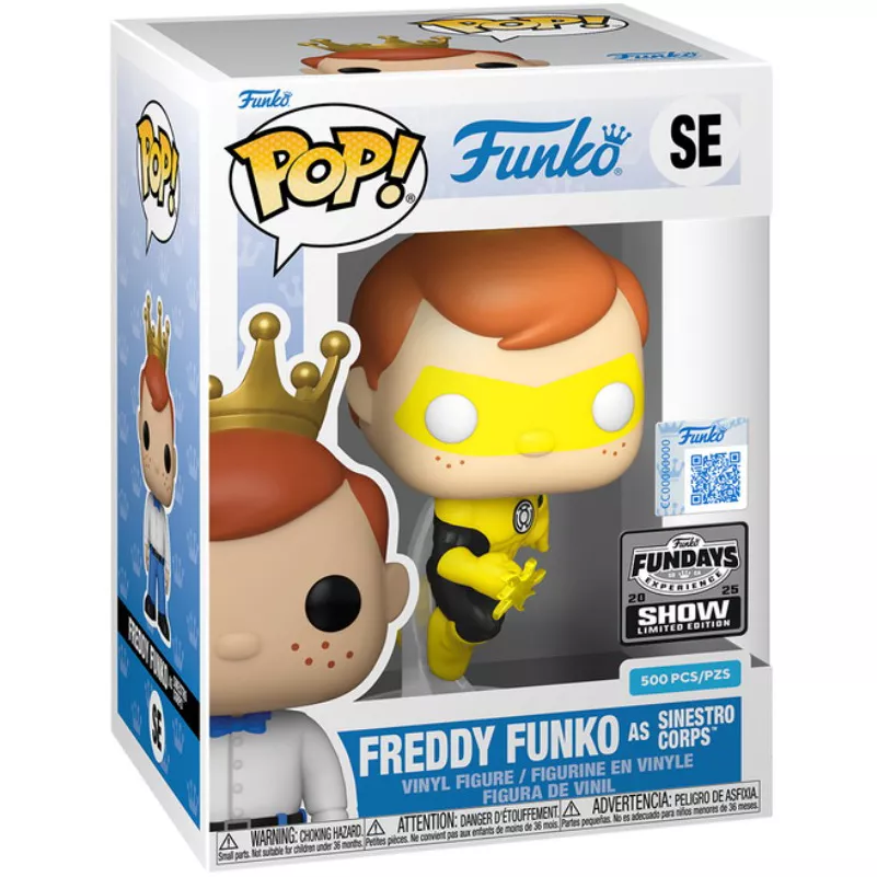 Freddy Funko as Sinestro Corps Box
