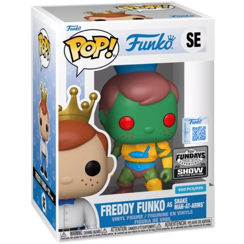 Funko Pop! Freddy Funko as Snake Man-At-Arms SE Funko Original Box