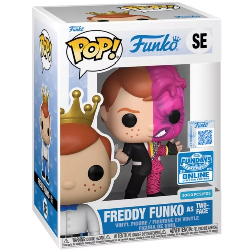 Funko Pop! Freddy Funko as Two-Face SE Funko Original Box