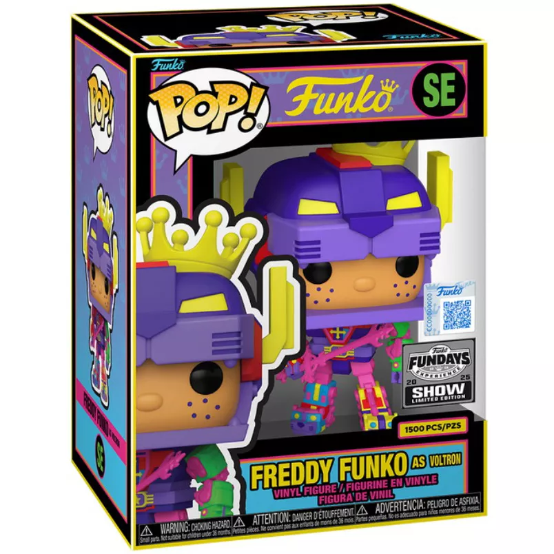 Freddy Funko as Voltron Box