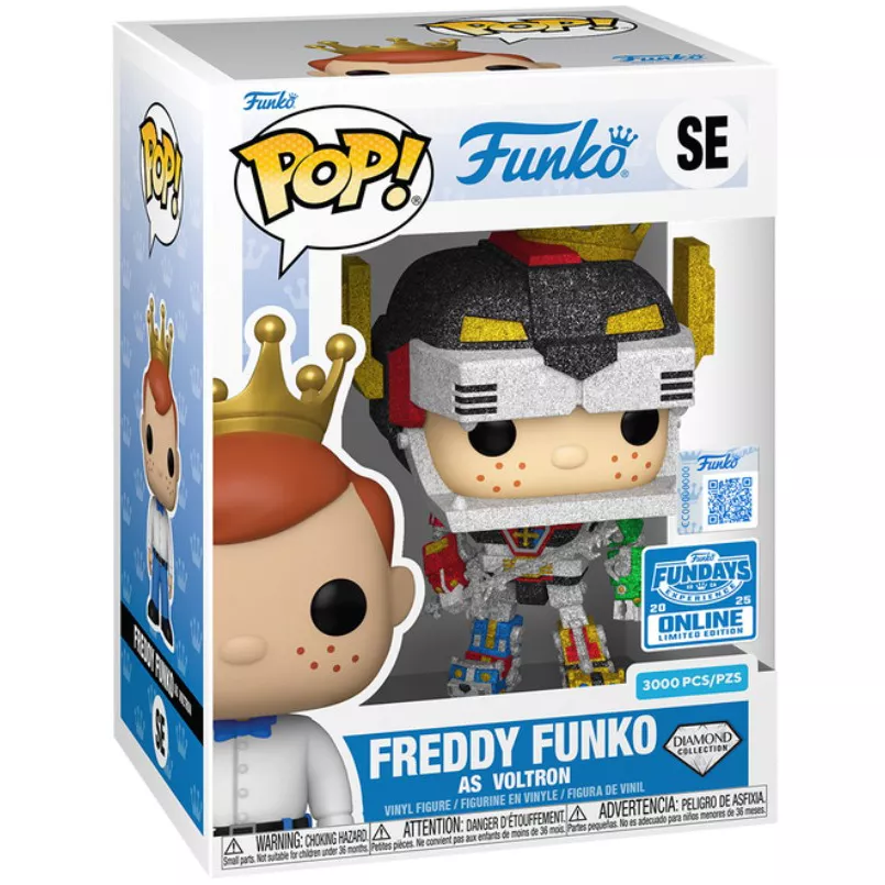 Freddy Funko as Voltron Box