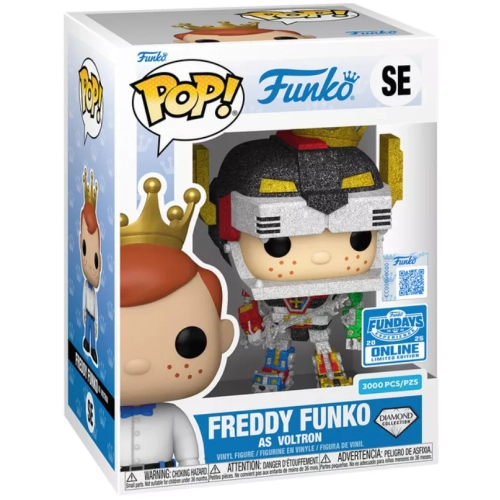 Funko Pop! Freddy Funko as Voltron SE Diamond Collection Box