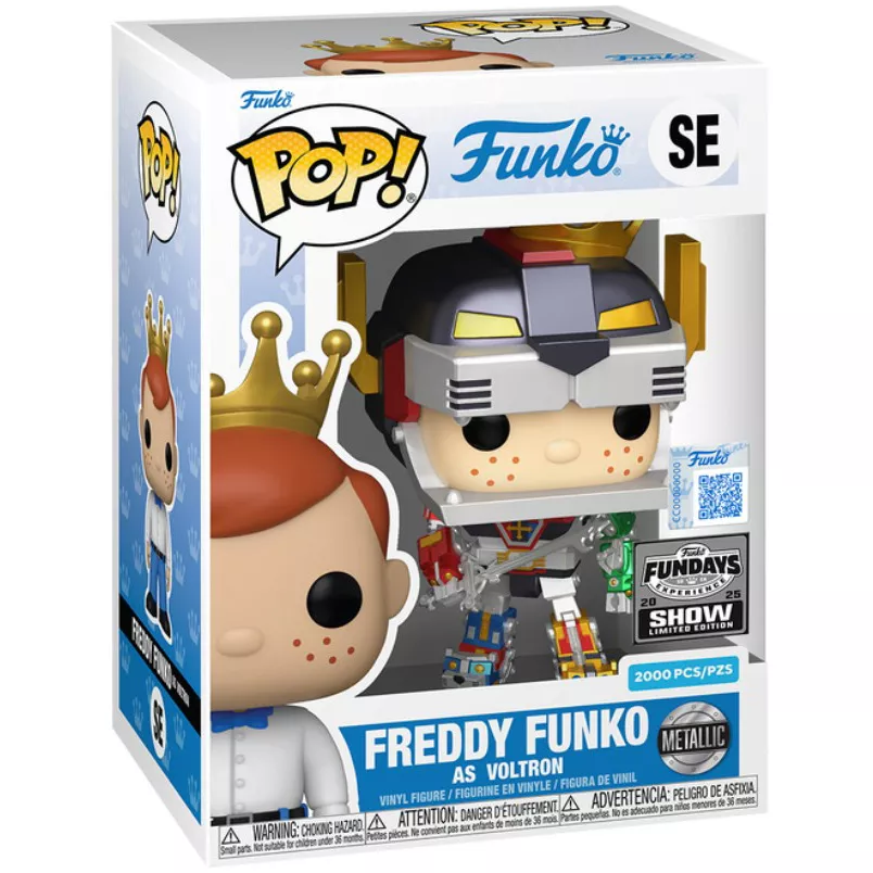 Freddy Funko as Voltron Box