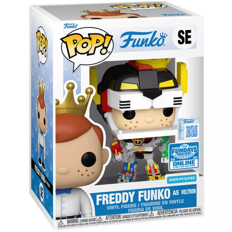 Freddy Funko as Voltron Box