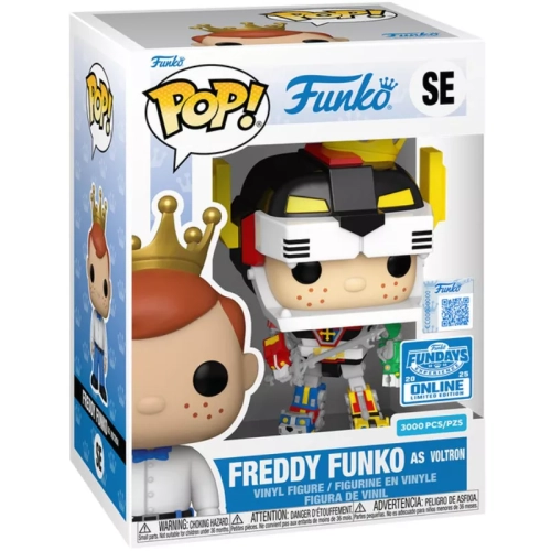 Funko Pop! Freddy Funko as Voltron SE Funko Original Box