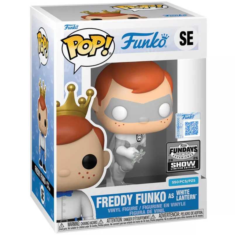 Freddy Funko as White Lantern Box
