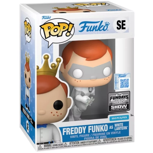 Funko Pop! Freddy Funko as White Lantern SE Funko Original Box