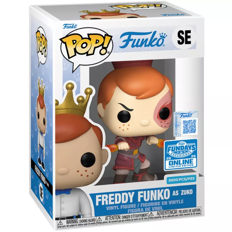 Freddy Funko as Zuko Box