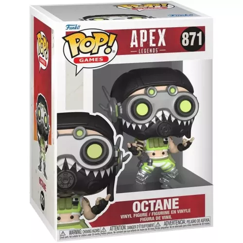 Funko Pop! Octane #871 Apex Legends Games Vinyl Figure Box
