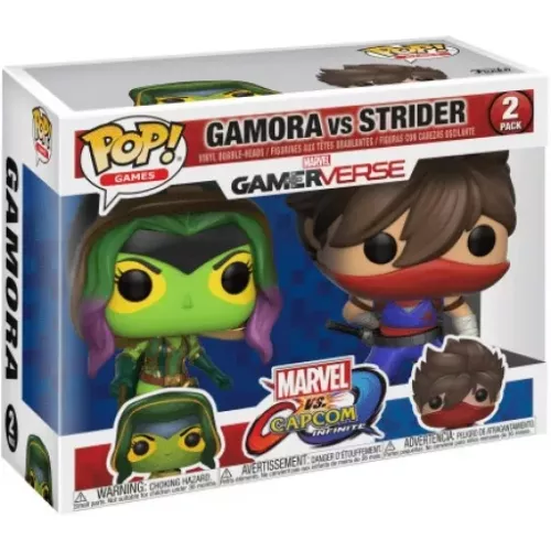 Funko Pop! Gamora 2 Pack Marvel vs. Capcom Infinite Box