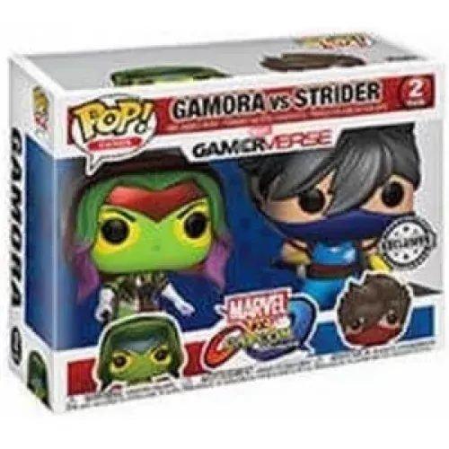Funko Pop! Gamora 2 Pack Player 2 Marvel vs. Capcom Infinite Box