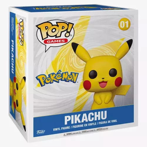 Funko Pop! Pikachu #01 18 Inch Pokémon Games Vinyl Figure Box