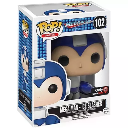 Funko Pop! Mega Man - Ice Slasher #102 Games Vinyl Figure Box