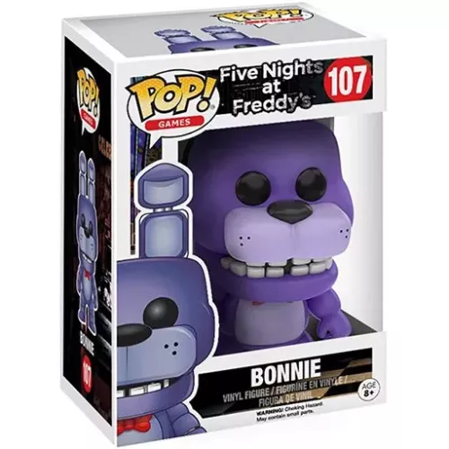 Funko Pop! Bonnie #107 Five Nights at Freddy's Games Box