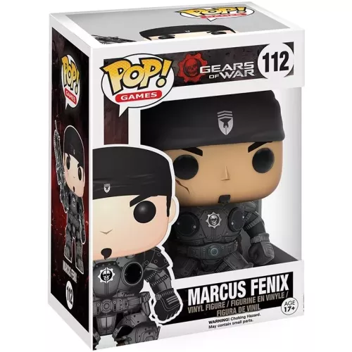 Funko Pop! Marcus Fenix #112 Gears of War Games Vinyl Figure Box
