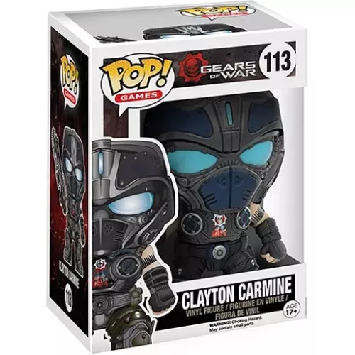 Funko Pop! Clayton Carmine #113 Gears of War Games Box