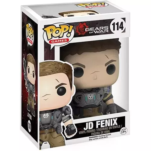 Funko Pop! JD Fenix #114 Gears of War Games Vinyl Figure Box