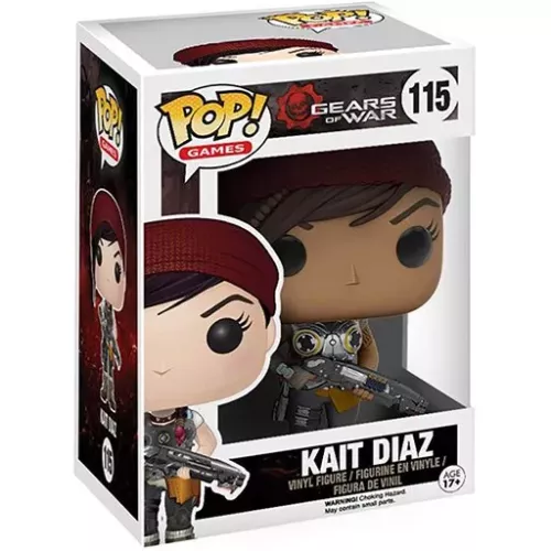 Funko Pop! Kait Diaz #115 Gears of War Games Vinyl Figure Box