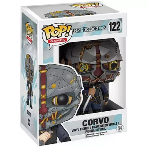 Funko Pop! Corvo #122 Dishonored 2 Games Vinyl Figure Box