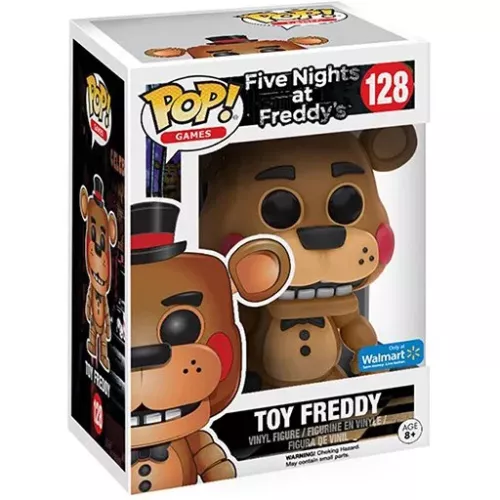 Funko Pop! Toy Freddy #128 Five Nights at Freddy's Box