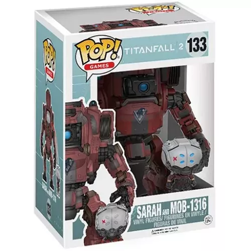 Funko Pop! Sarah and MOB-1316 #133 6 Inch Titanfall 2 Box