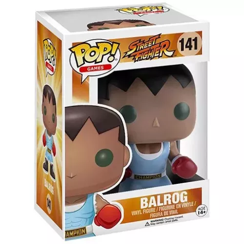 Funko Pop! Balrog #141 Street Fighter Games Vinyl Figure Box