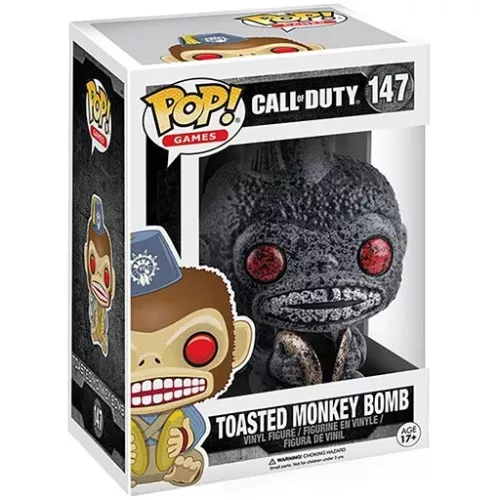 Funko Pop! Toasted Monkey Bomb #147 Call of Duty Games Box