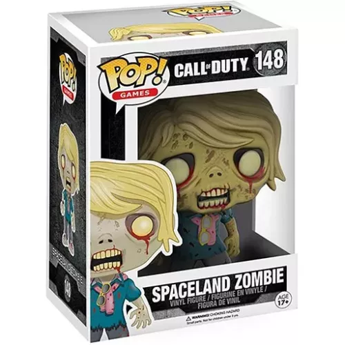 Funko Pop! Spaceland Zombie #148 Call of Duty Games Box