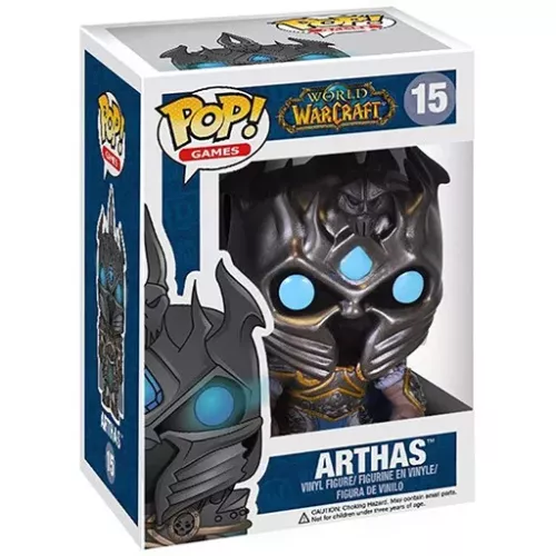 Funko Pop! Arthas #15 World of Warcraft Games Vinyl Figure Box