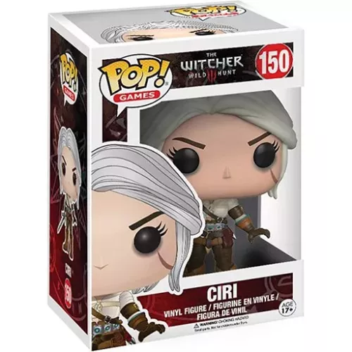Funko Pop! Ciri #150 The Witcher III Wild Hunt Games Box