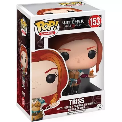 Funko Pop! Triss #153 The Witcher III Wild Hunt Games Box