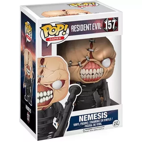 Funko Pop! Nemesis #157 Resident Evil Games Vinyl Figure Box