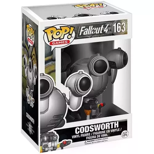 Funko Pop! Codsworth #163 Fallout 4 Games Vinyl Figure Box