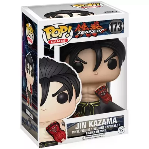 Funko Pop! Jin Kazama #173 Tekken Games Vinyl Figure Box