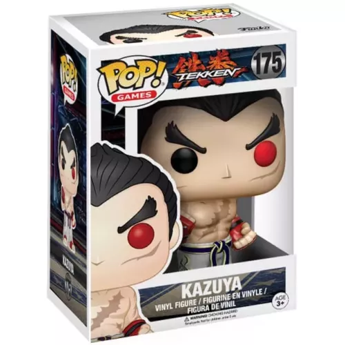 Funko Pop! Kazuya #175 Tekken Games Vinyl Figure Box