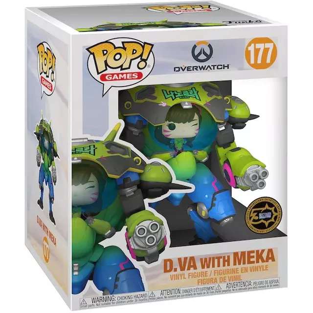 Funko Pop! D.Va with Meka #177 Green 6 Inch Overwatch