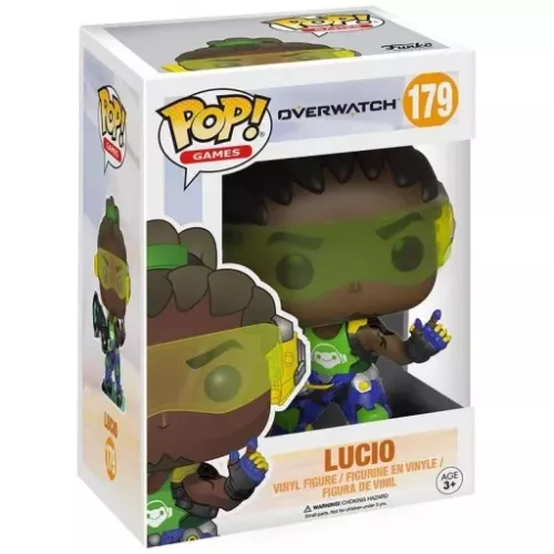 Funko Pop! Lucio #179 Overwatch Games Vinyl Figure Box