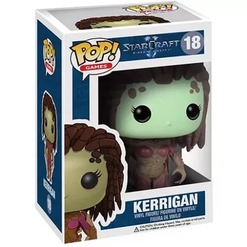 Funko Pop! Sarah Kerrigan #18 StarCraft Games Vinyl Figure Box