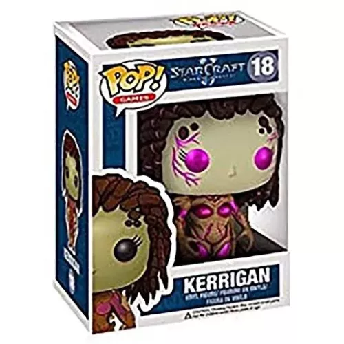 Funko Pop! Sarah Kerrigan #18 Purple StarCraft Games Box