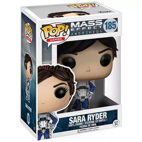Funko Pop! Sara Ryder #185 Mass Effect Anoromeda Games Box