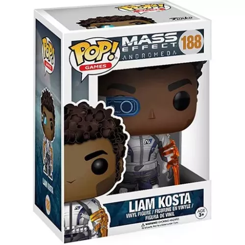 Funko Pop! Liam Kosta #188 Mass Effect Anoromeda Games Box