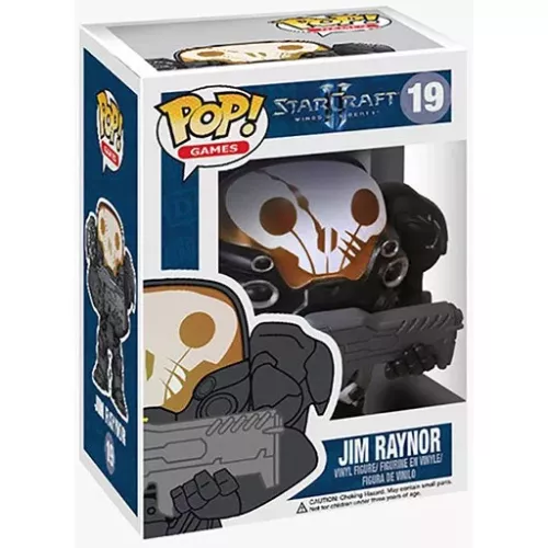 Funko Pop! Jim Raynor #19 StarCraft Games Vinyl Figure Box