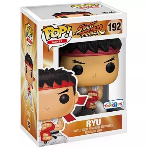 Funko Pop! Ryu #192 Special Attack Street Fighter Games Box