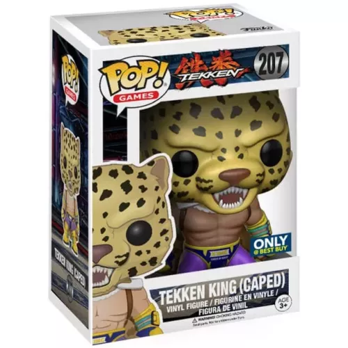 Funko Pop! Tekken King (Caped) #207 Games Vinyl Figure Box
